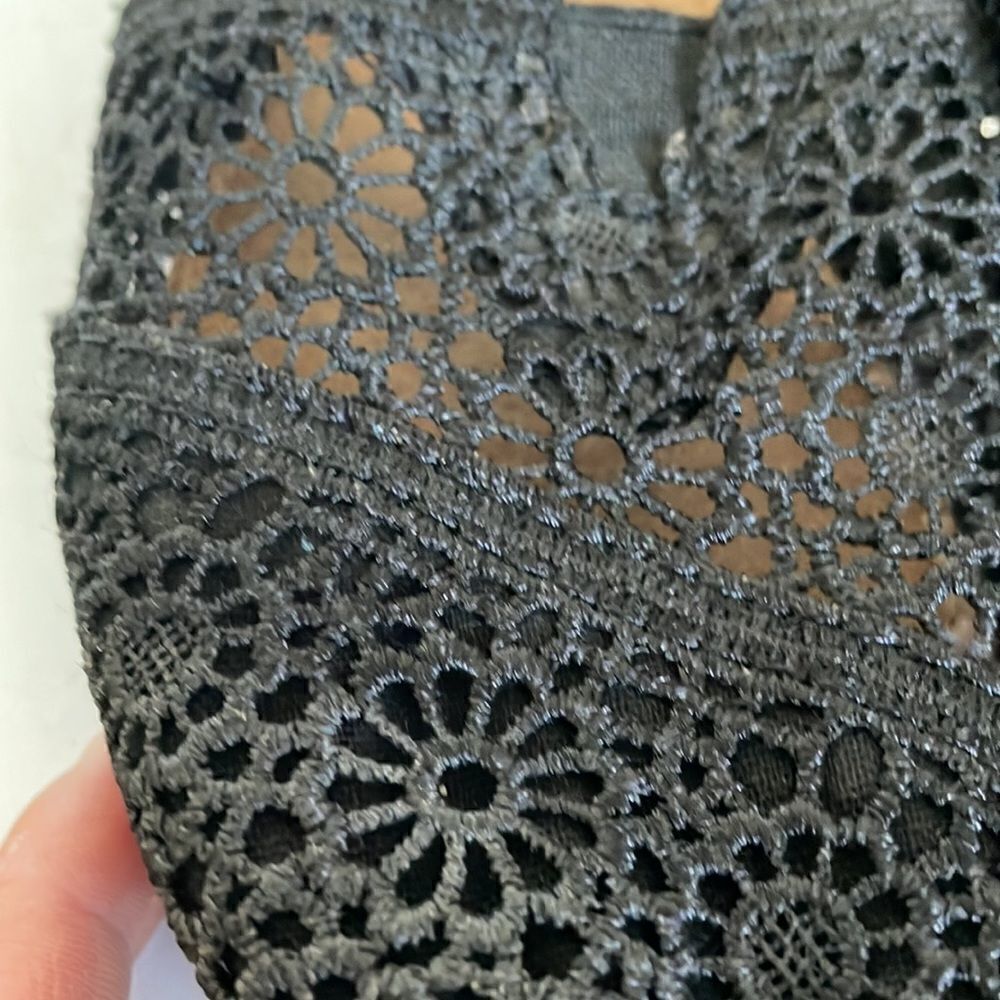 EUC! Toms Alpargata Moroccan Crochet - Size 6 - Picture 8 of 8
